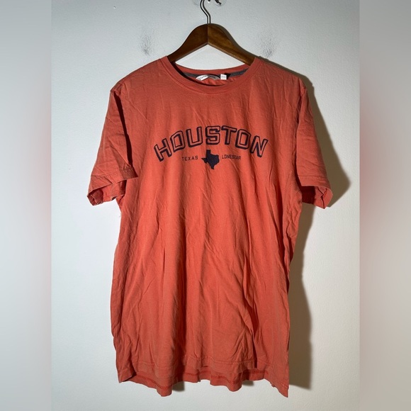 Camp David Houston Orange T-Shirt - Picture 1 of 4